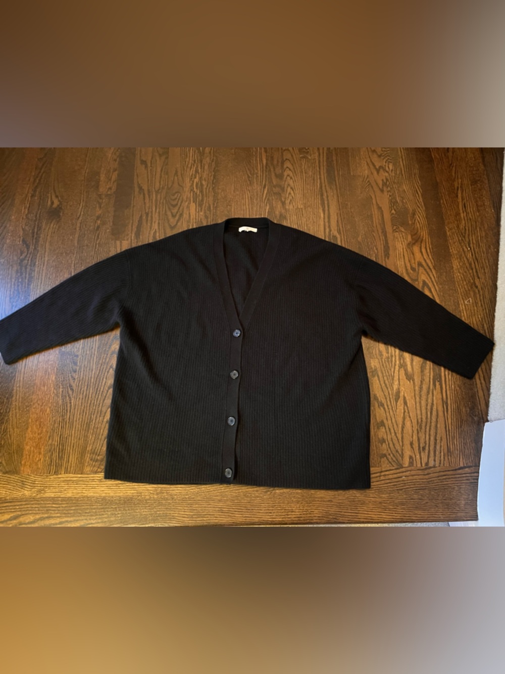 Banana Republic Black Cashmere Cardigan